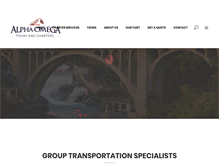 Tablet Screenshot of aocharters.com